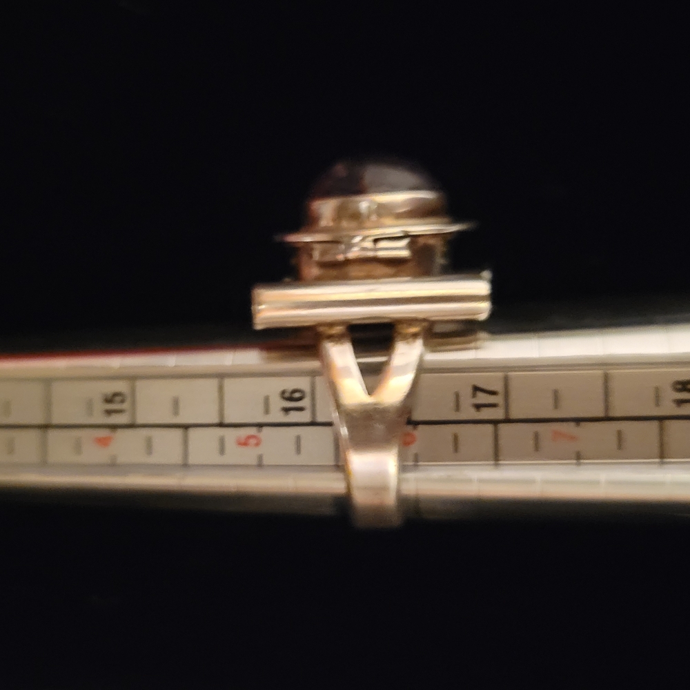Taxco Silver Posion Ring - Picture 3 of 5